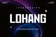 Lohang Font, a Sans Serif Font by agusariyadi (Thumbnail 1 of 5)