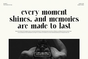 Glasten Elegant Serif Font, a Serif Font by Perfectype (Thumbnail 4 of 8)