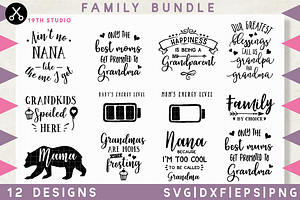 Family SVG Bundle | MB15