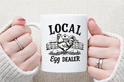 Funny Chicken Shirt Design Easter Pn, an Illustration by Sublimation Artist (Thumbnail 4 of 9)