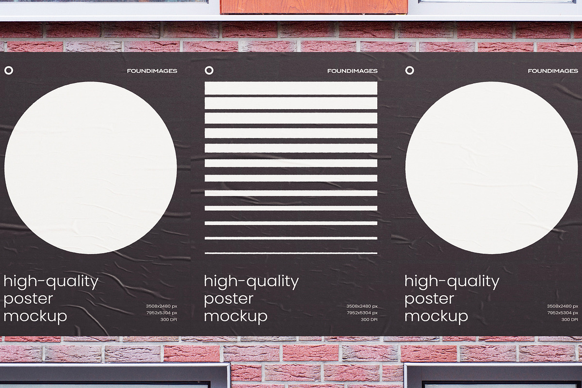 Urban Poster Mockup Template Bundle, an Advertising Mockup by FoundImages (Photo 10 of 52)