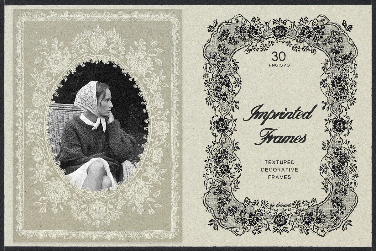Imprinted Textured Frames, an Object Graphic by lerinartstudio (Photo 1 of 11)