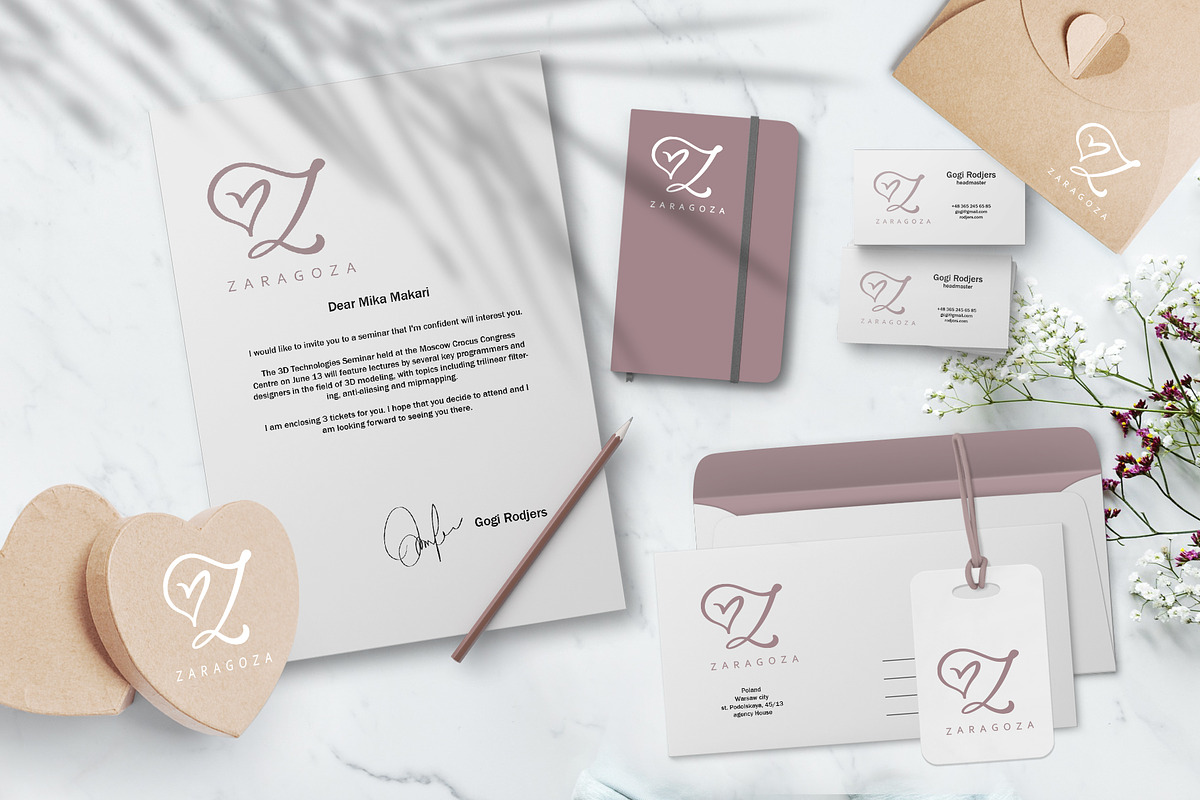 Wedding Heart Monogram Font preview 7