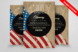 4 July Flyer Template