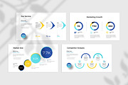 Blue Yellow Modern Business Plan Pre, a Presentation Template by Slide-Agency (Thumbnail 4 of 11)