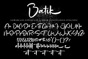 Batik, a Script Font by pineungtype (Thumbnail 10 of 10)