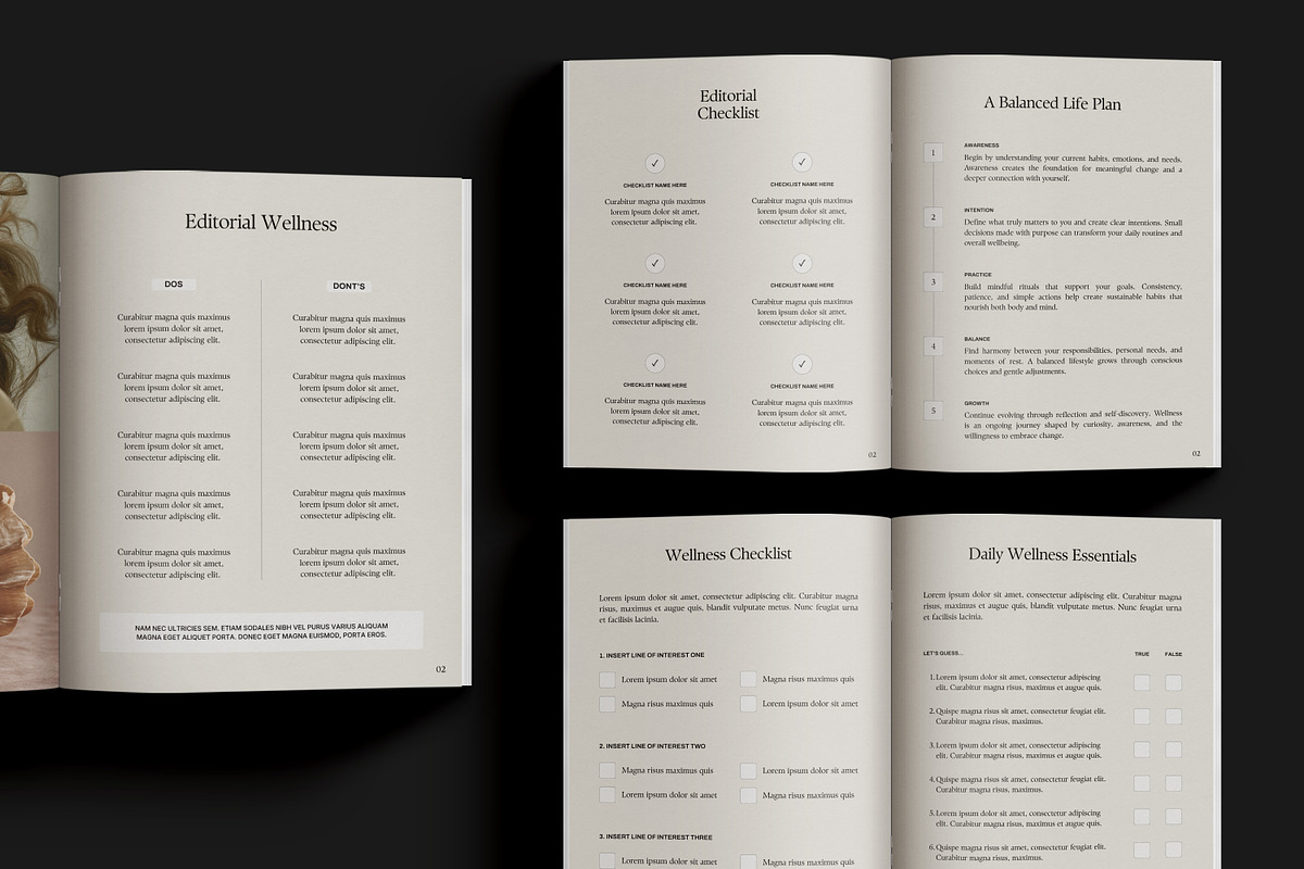 Editorial Ebook Templates for Canva, a Magazine Template by Wildnun Studio (Photo 10 of 18)