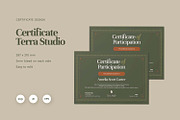 Terra Studio - Certificate, a Card Template by Fannan Studio (Thumbnail 3 of 3)