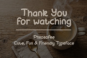 Philosofee – Cute Fun Display Font, a Handwritten Font by Mockmenot (Thumbnail 6 of 6)