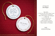 Ornament Mockup Set of 2, a Household Mockup by EmpaviMockups (Thumbnail 5 of 5)