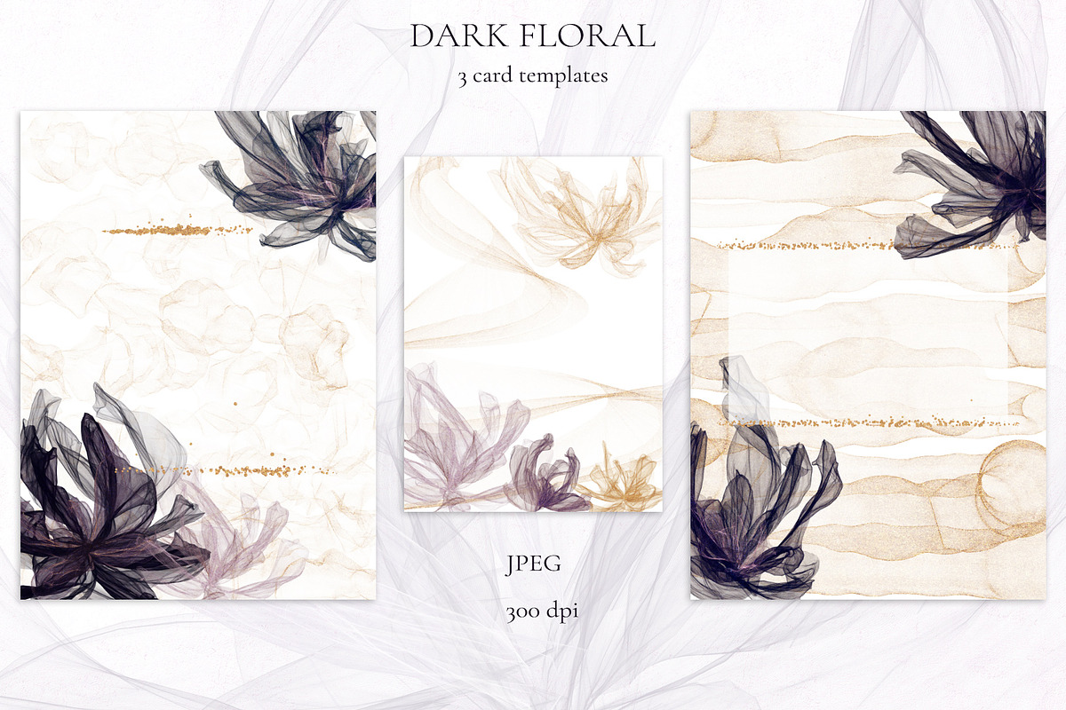 Dark Floral, an Illustration by Salted Galaxy (Photo 18 of 18)