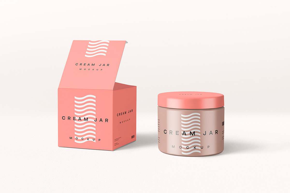 Cream Jar Mockup, a Product Mockup by MockupCraft (Photo 1 of 4)