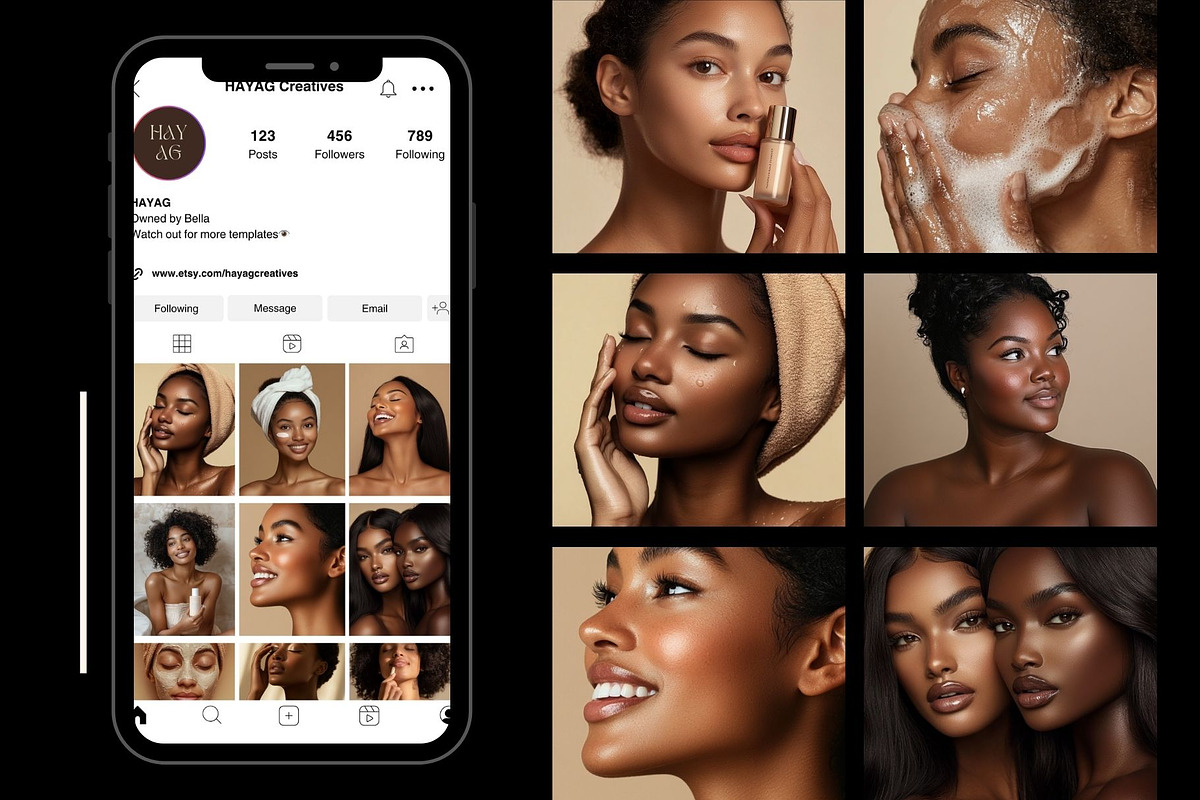 Melanin Skincare Stock Photos, a Person Photo by HAYAG Creatives (Photo 5 of 8)