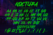 Noctura – Brush Textured Font, a Handwritten Font by MERCI STUDIO (Thumbnail 8 of 8)