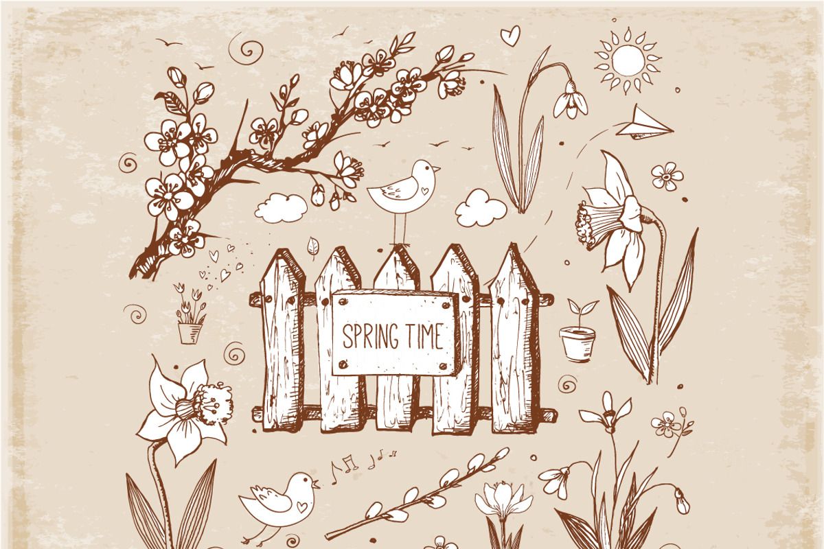 Garden sketches, an Illustration by Elina_Li (Photo 10 of 15)