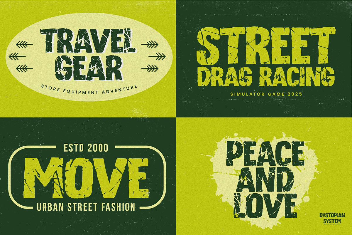Dystopian System – Rough Rebel Font, a Slab Serif Font by Gassstype (Photo 8 of 8)