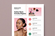 Fashion Catalog Template, a Flyer Template by MightyDesign (Thumbnail 2 of 8)