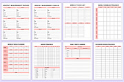 2026 Health & Fitness Journal Canva, a Stationery Template by Mustafiz (Thumbnail 6 of 10)
