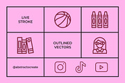 Back to School –Education Line Icons, an Outline Icon by Abstracto-Create (Thumbnail 7 of 7)