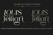 LOUIS felligri | Serif Display Font, a Serif Font by Jolicia Type (Thumbnail 4 of 15)