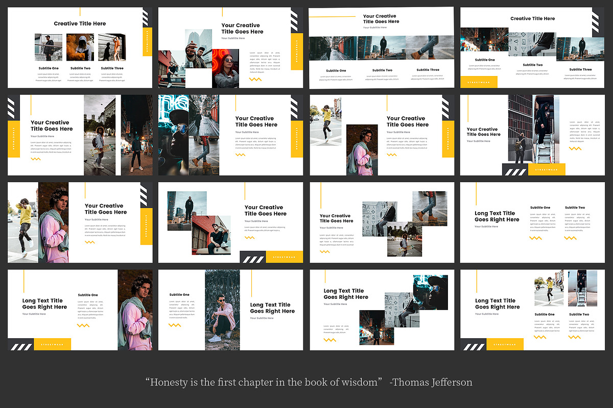 Streetstyle Streetwear Keynote, a Presentation Template by desvibes (Photo 3 of 4)