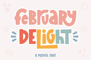 February Delight, a Handwritten Font by Abo Daniel Studio