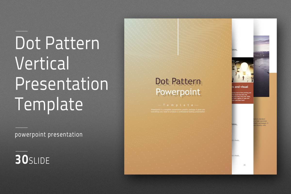 Dot Pattern PowerPoint Template