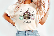 It's fall y'all Png, an Illustration by Watercolor design (Thumbnail 2 of 3)