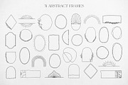 Abstract logo elements & frames, a Branding & Logo Template by Michèle Kae (Thumbnail 3 of 10)