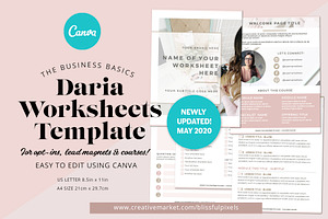 Daria - Worksheet or Course Template