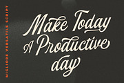 Migliore - Versatile Script Font, a Script Font by Letterhend Studio (Thumbnail 7 of 9)
