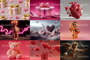 90 Valentine’s Day Backgrounds, a Background Photo by Incomelion (Thumbnail 14 of 16)