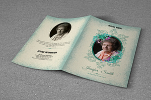 Funeral Program Template-T548