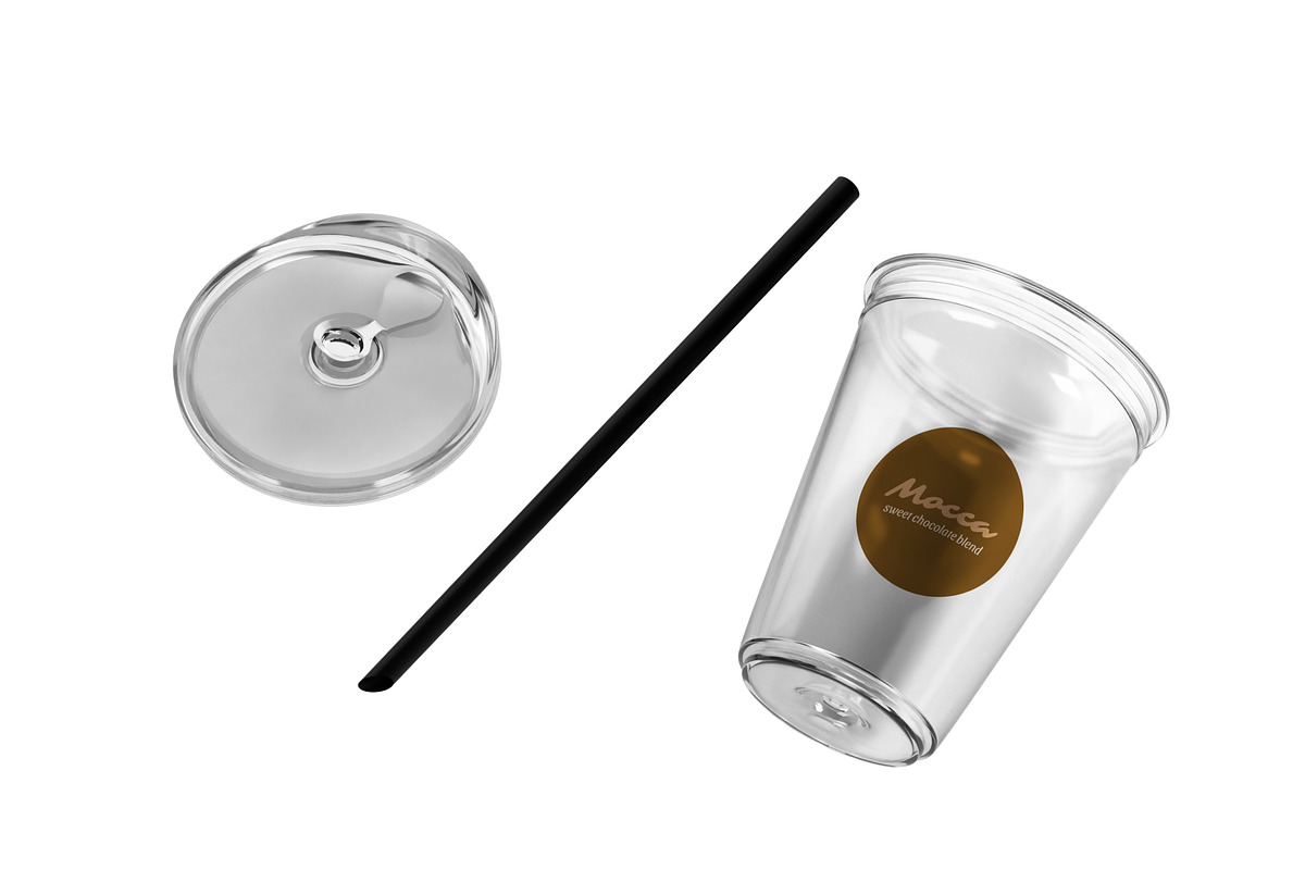 Plastic Cup Mockup, a Packaging Mockup by SLAB! Design (Photo 6 of 7)