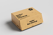 Mailer Box Mockup, a Packaging Mockup by graphicpages (Thumbnail 6 of 9)