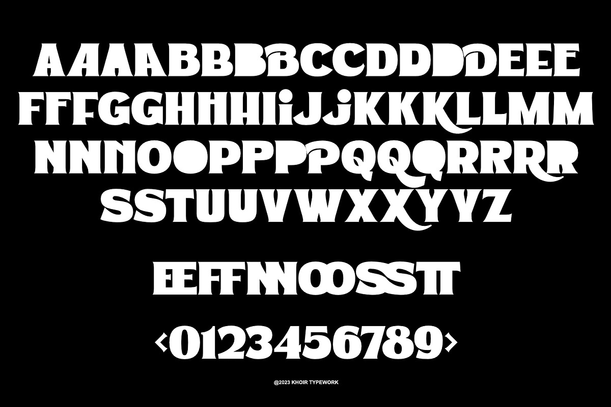 Midon - Serif Bold Modern, a Serif Font by Khoir (Photo 9 of 10)