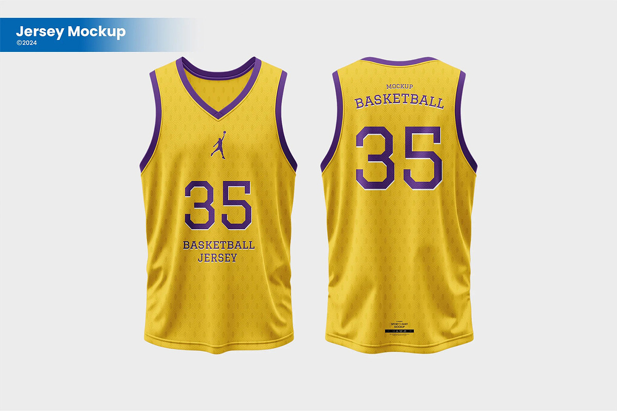 Basketball Jersey Mockup, a Shirt Mockup by SilverStudio778