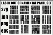 Black Lasercut Panel Bundle, an Object Graphic by Designer_Momina (Thumbnail 1 of 13)