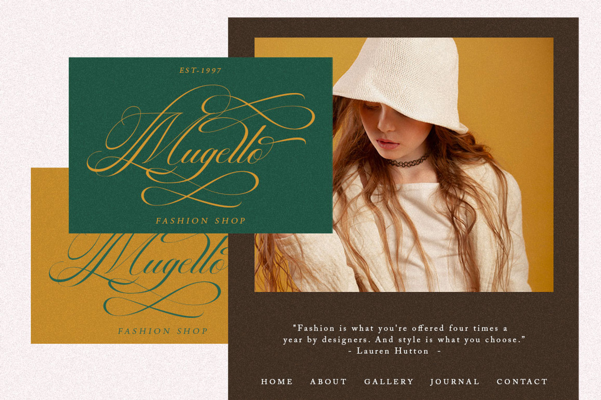Georghina Script Pro, a Script Font by Has_rizal (Photo 2 of 15)