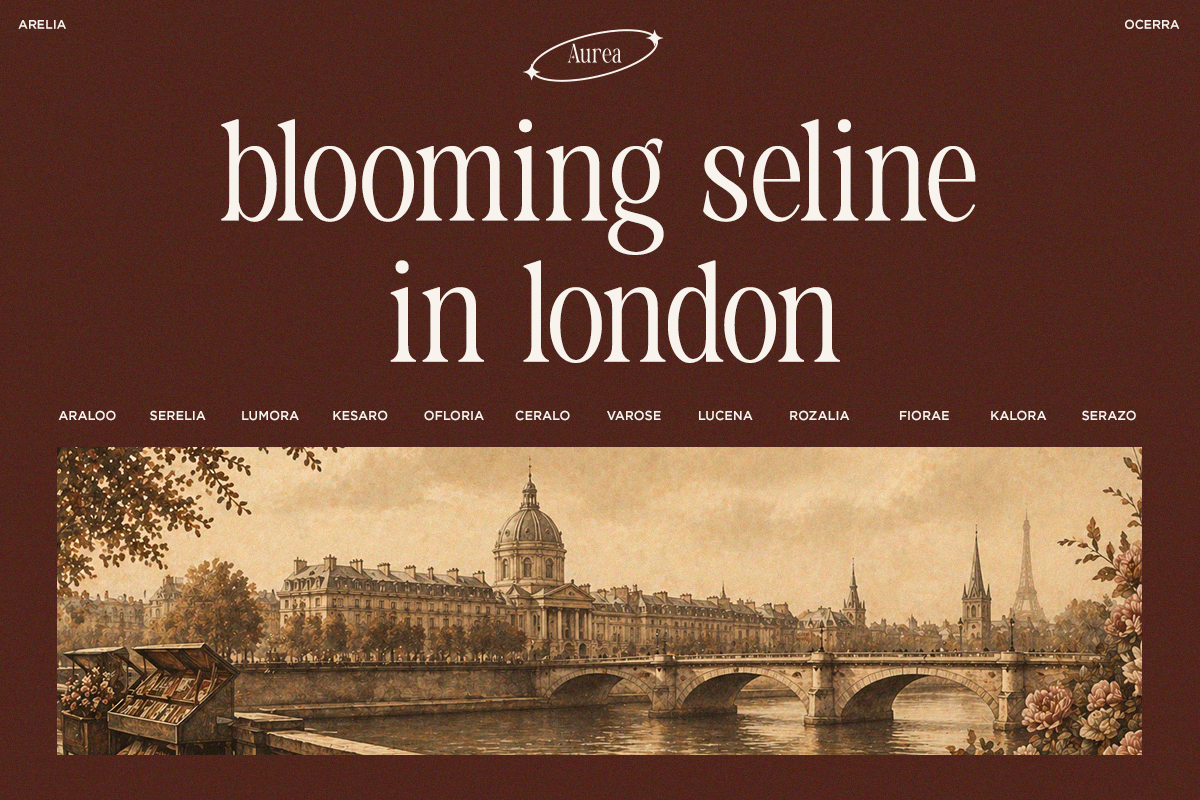 Black Cruise - Luxury Ligature Serif, a Serif Font by RagamKata (Photo 9 of 10)