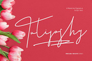 Christie Dianna Valentine Font, a Script Font by Maulana Creative (Thumbnail 5 of 10)