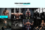 Gymex - Fitness Website UI Template, an UI Kit Template by Techeshta Solutions (Thumbnail 5 of 5)