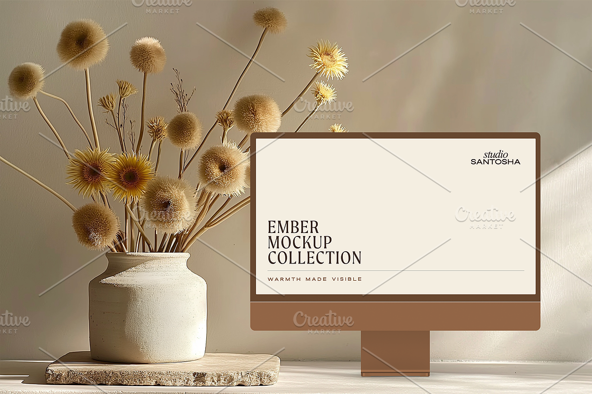 Ember Mockup Collection, a Mac Mockup by Studio Santosha (Photo 6 of 12)