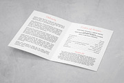Colorful Funeral Program Template, a Templates & Theme by Studio Reena (Thumbnail 3 of 4)