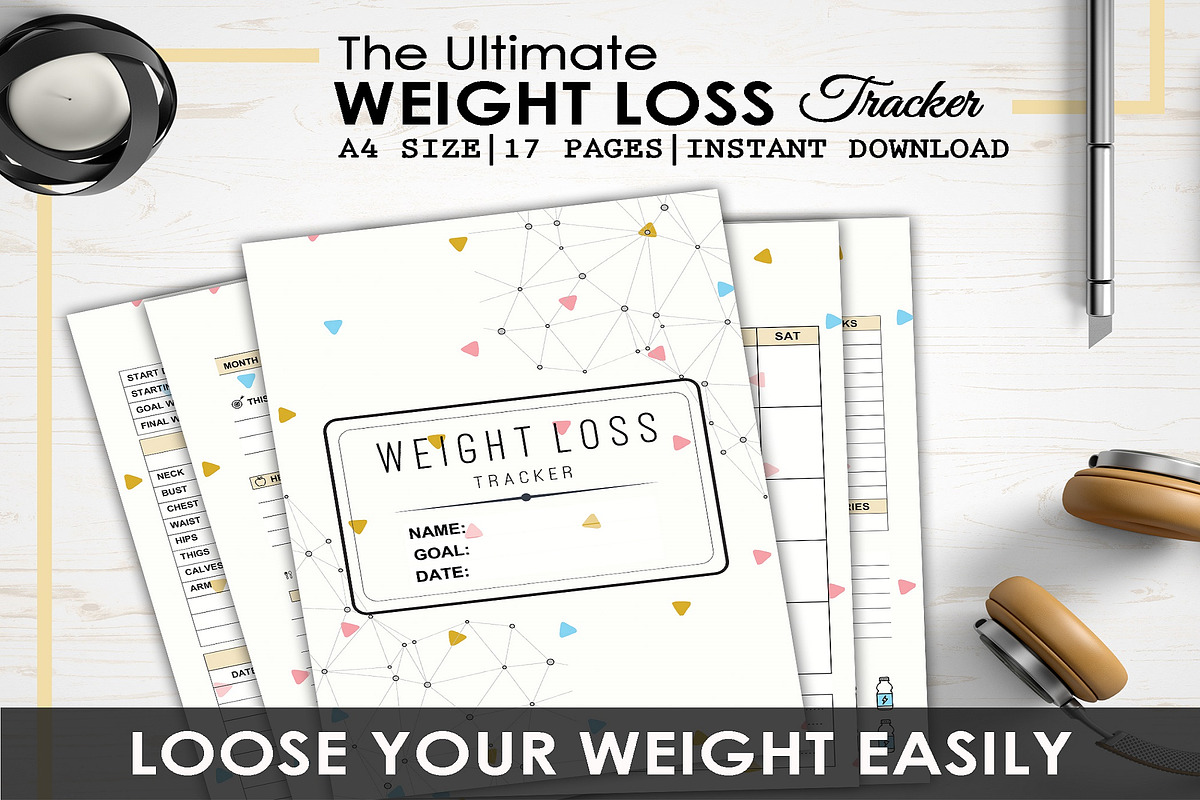 Weight Loss & Diet Tracker, a Templates & Theme by Wow Designs (Photo 1 of 9)