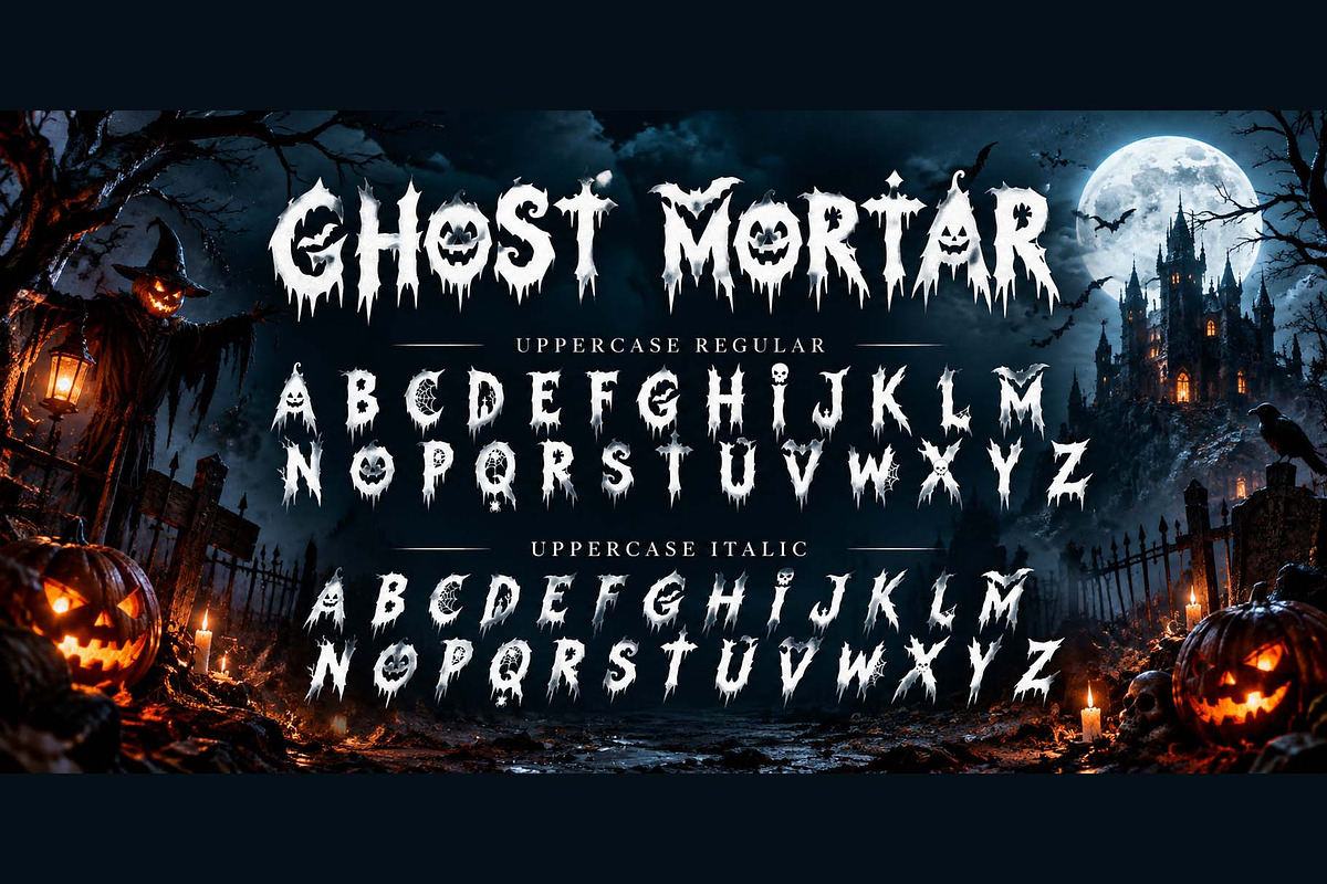 Ghost Mortar, a Handwritten Font by Yoga Letter (Photo 6 of 9)