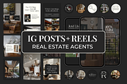 Instagram Bundle for Real Estate, a Social Media Template by Meraki Templates (Thumbnail 1 of 13)