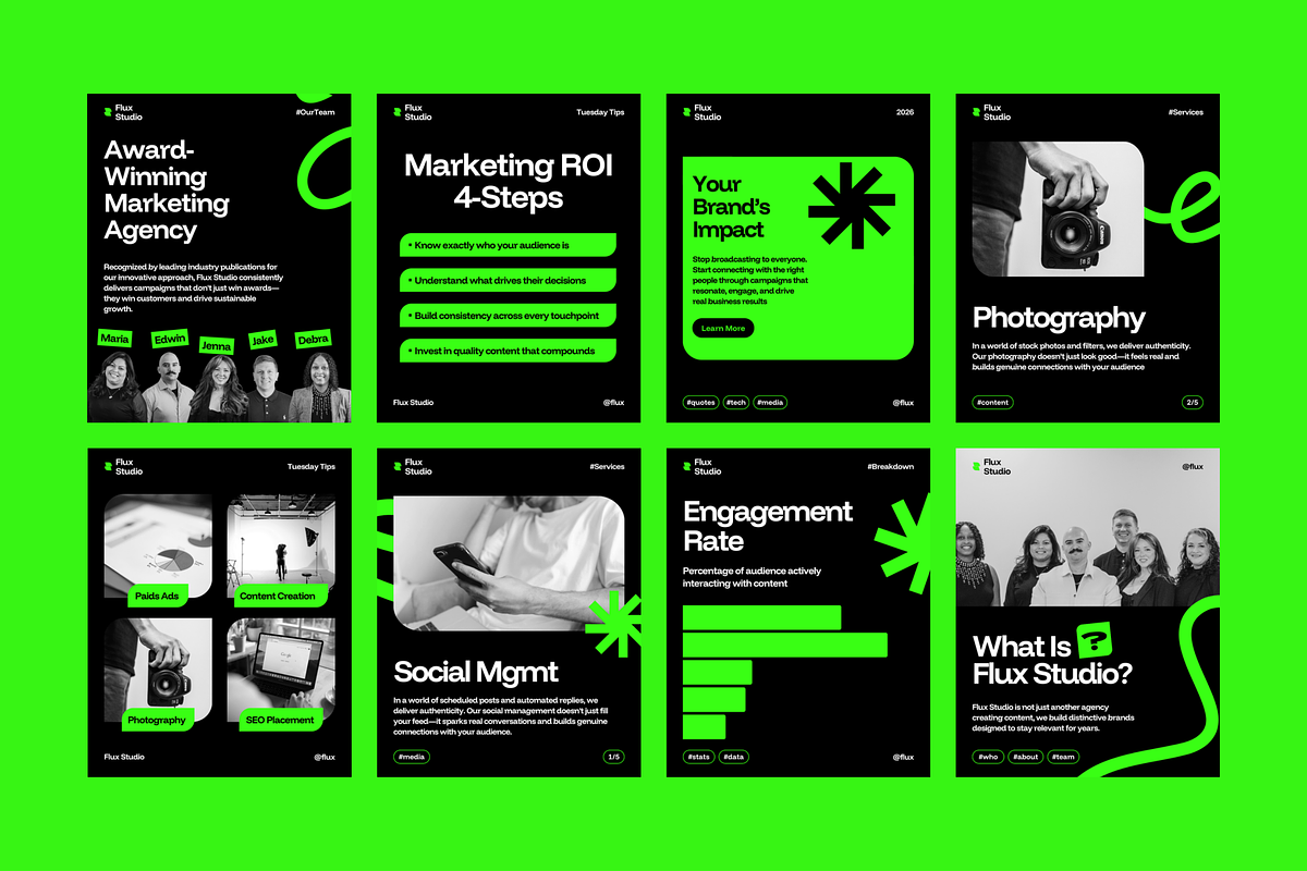 49 Modern Business Templates, a Social Media Template by Defects (Photo 2 of 5)