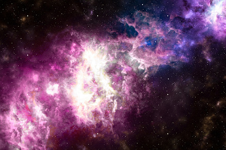 Space nebula stock photo containing astro photography and background