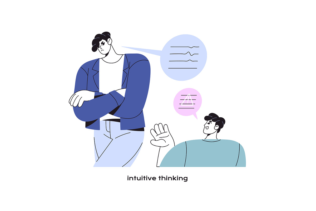 People with different mental mindset, a Person Illustration by PaperTrident (Photo 8 of 9)